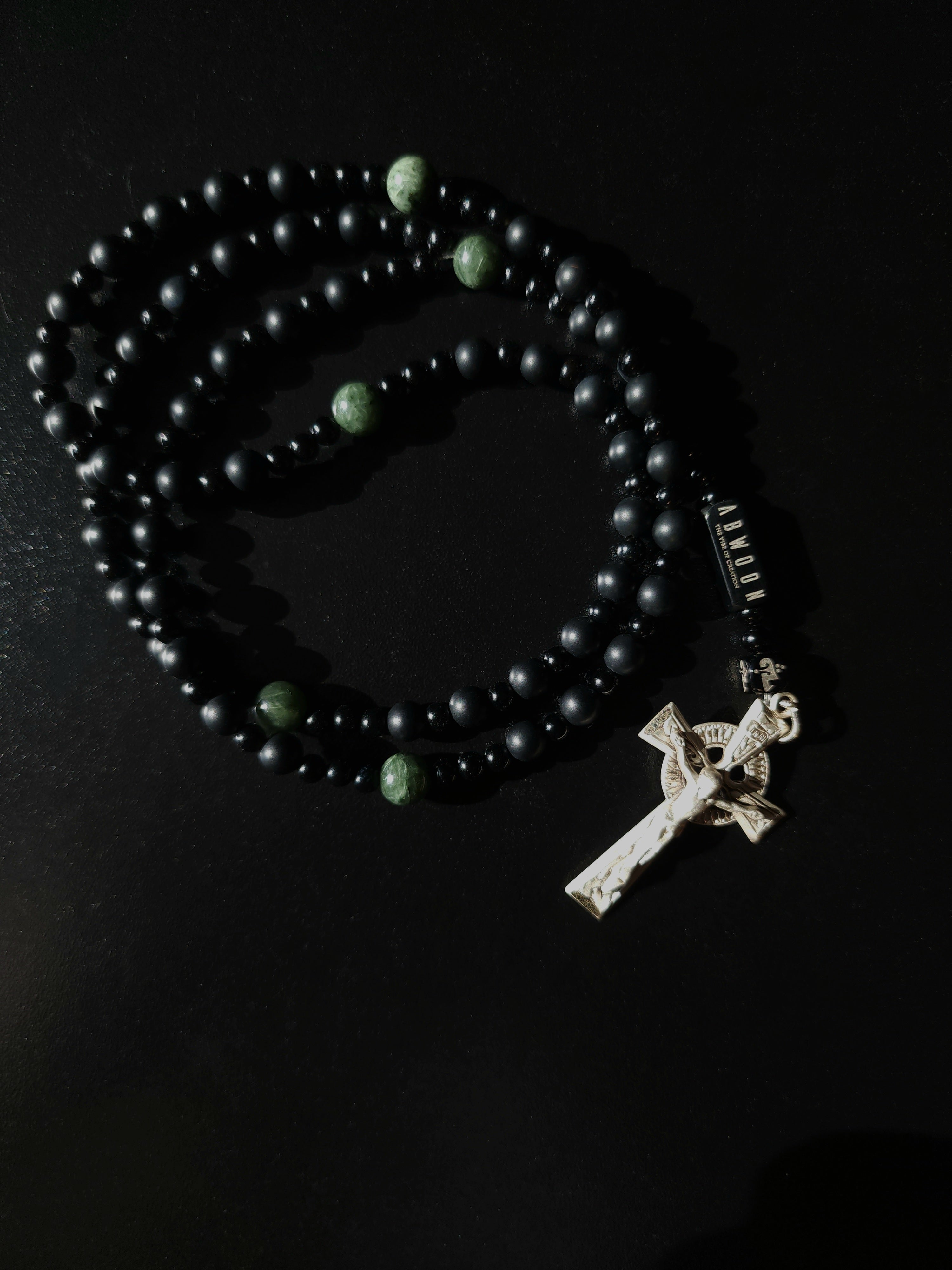 Onyx Rosary by Élyon