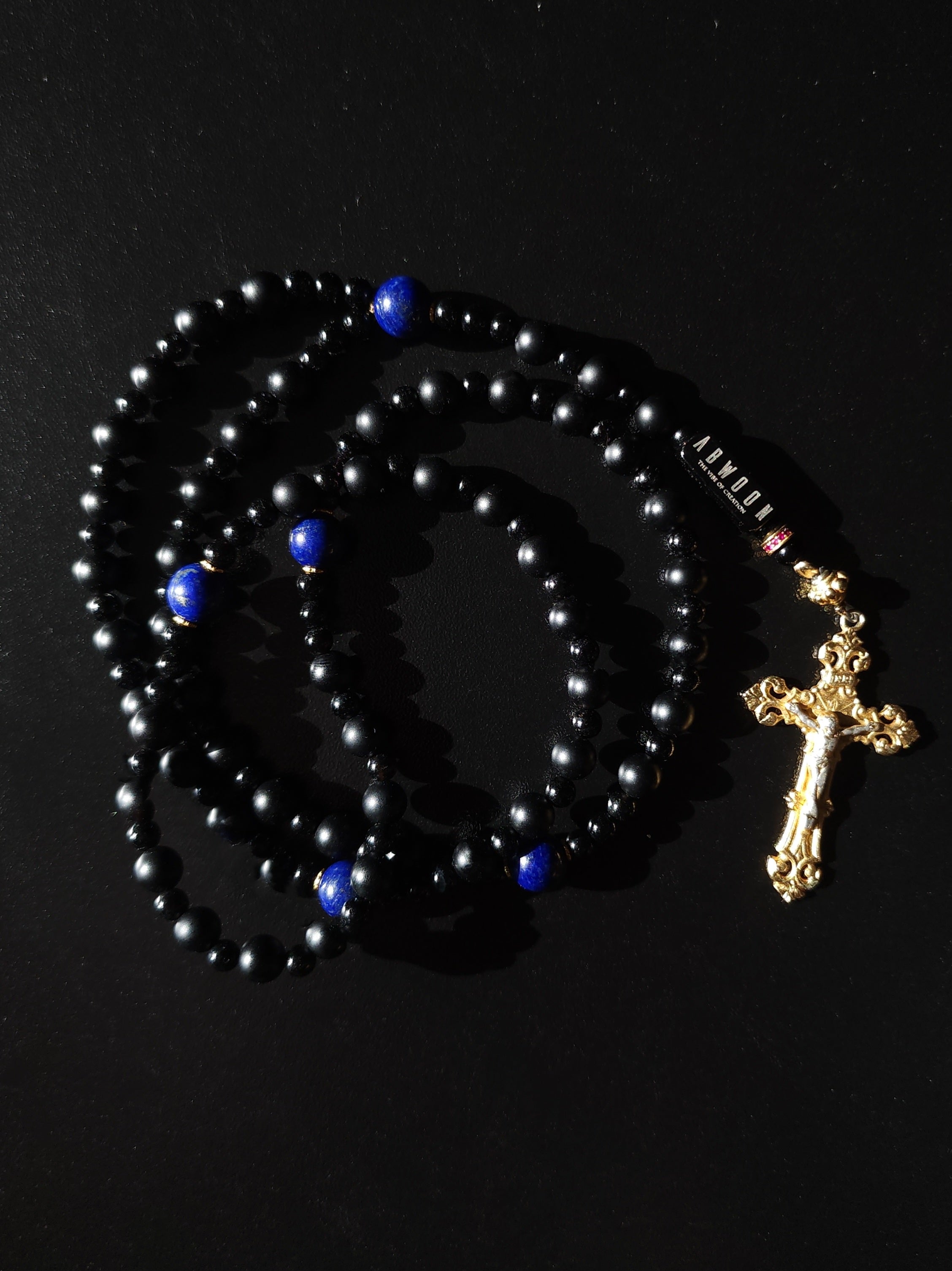 Onyx Rosary by Élyon