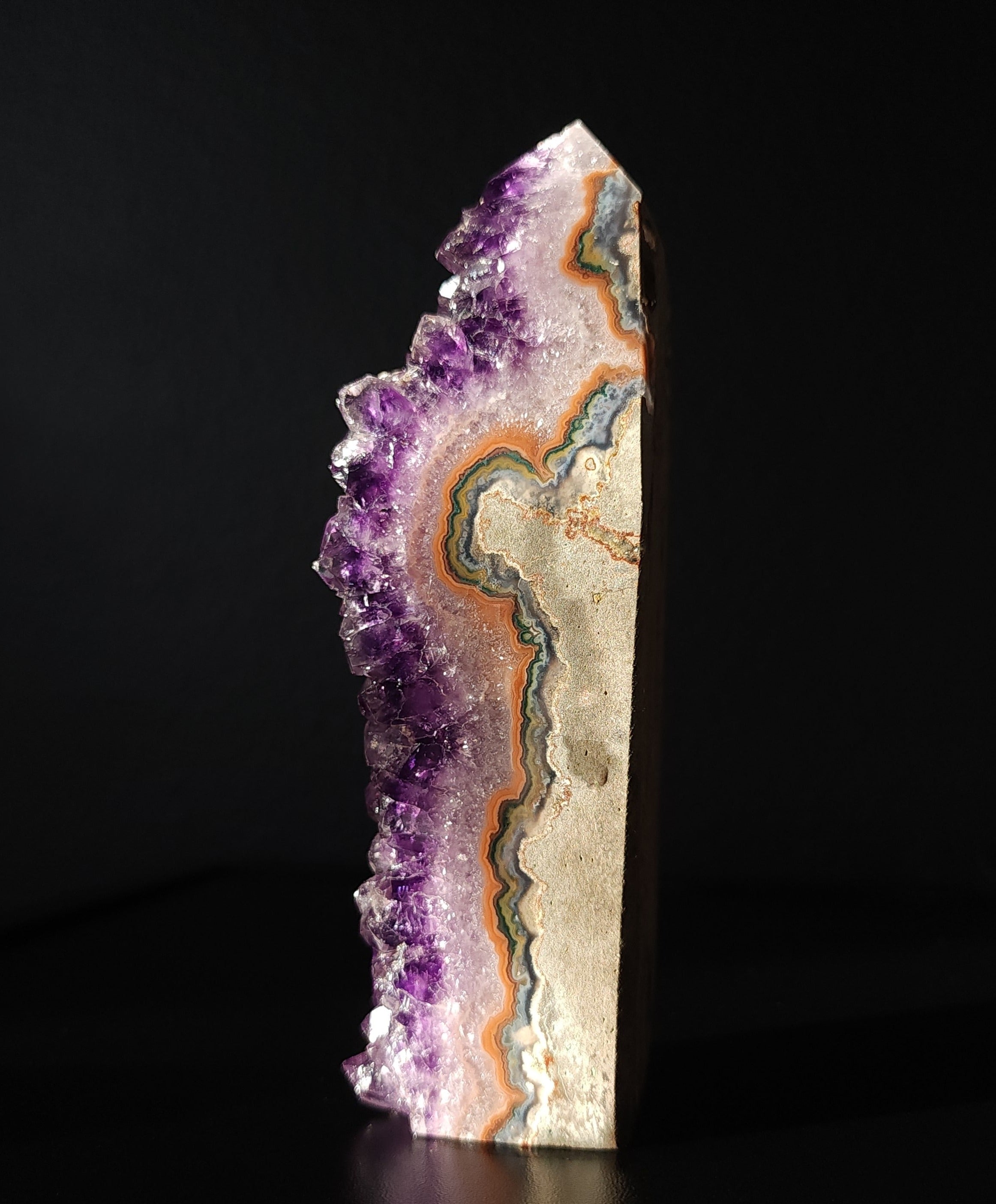 Amethyst Geode Crystal Tower