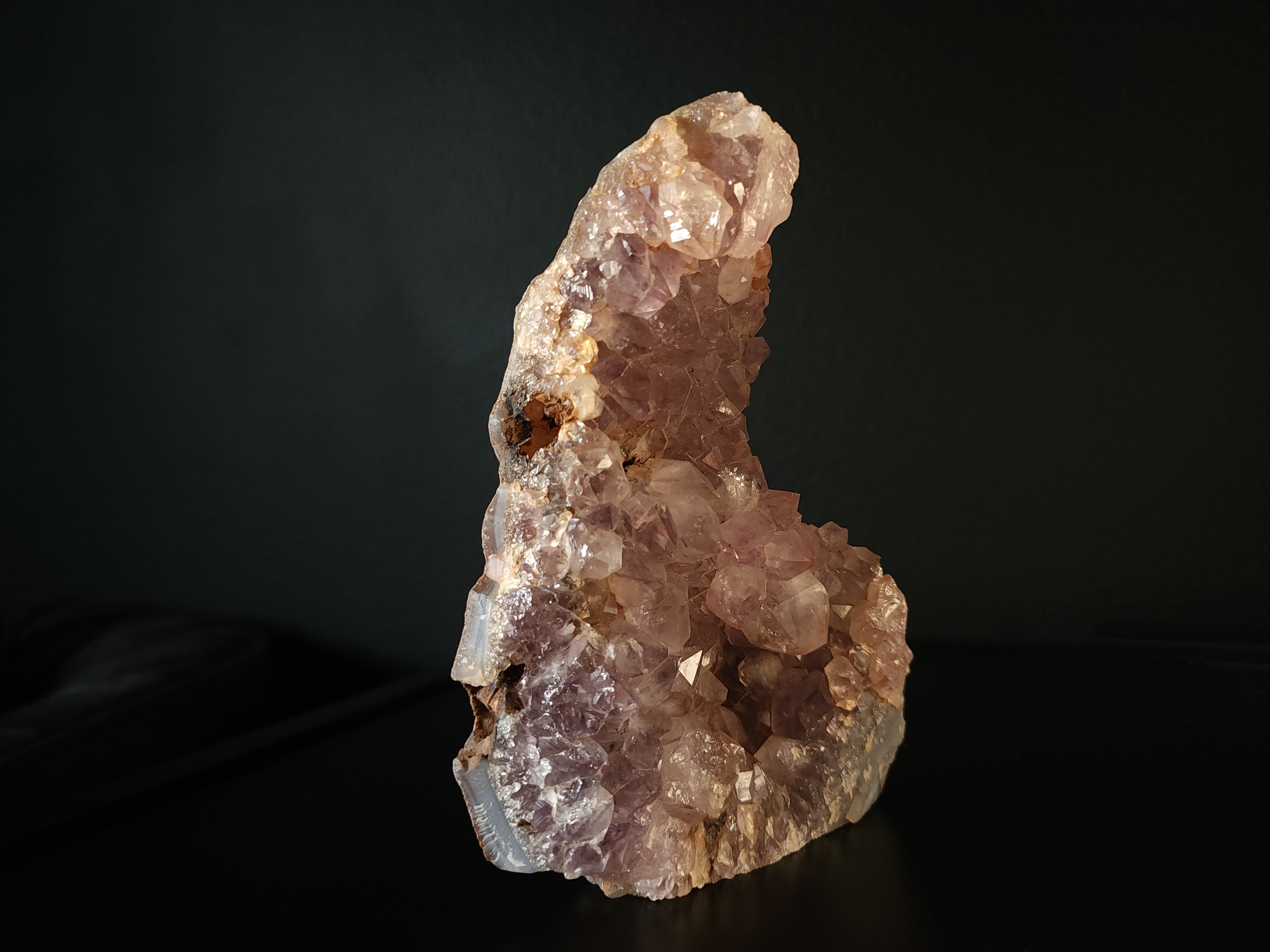 Amethyst Crystal Geode - Brazil - 560 grams