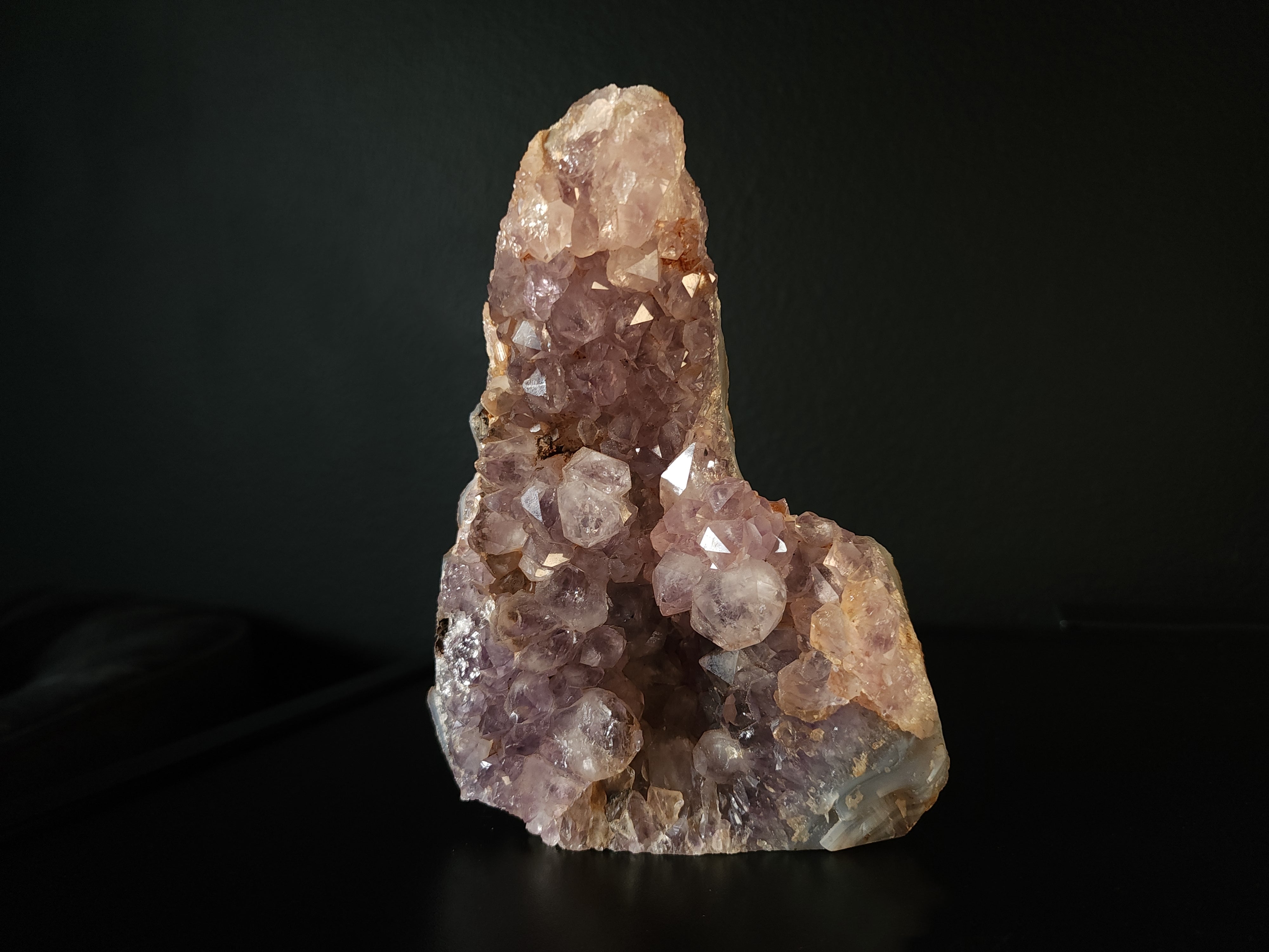 Amethyst Crystal Geode - Brazil - 560 grams