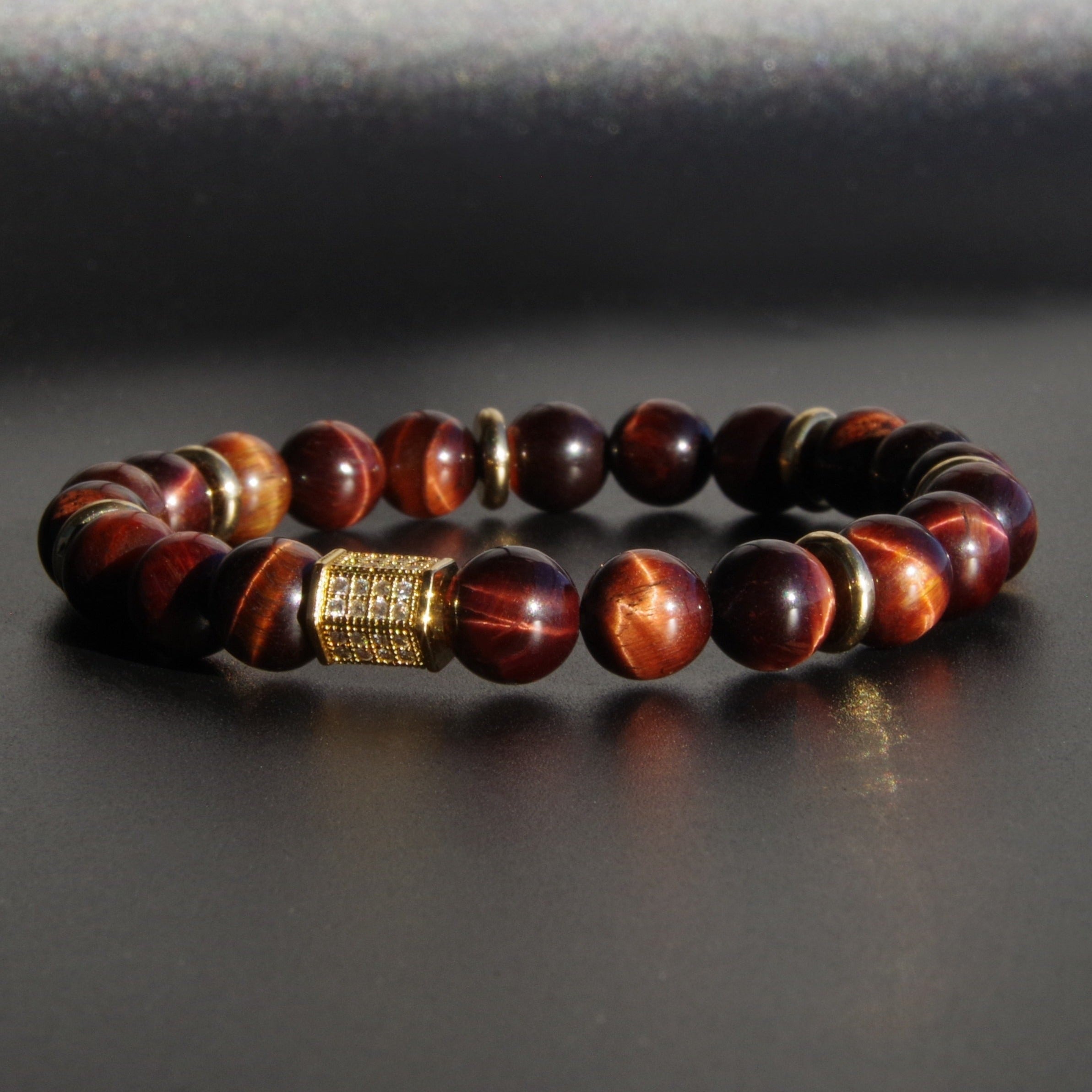 MAHOGANY TIGER'S EYE BRACELET