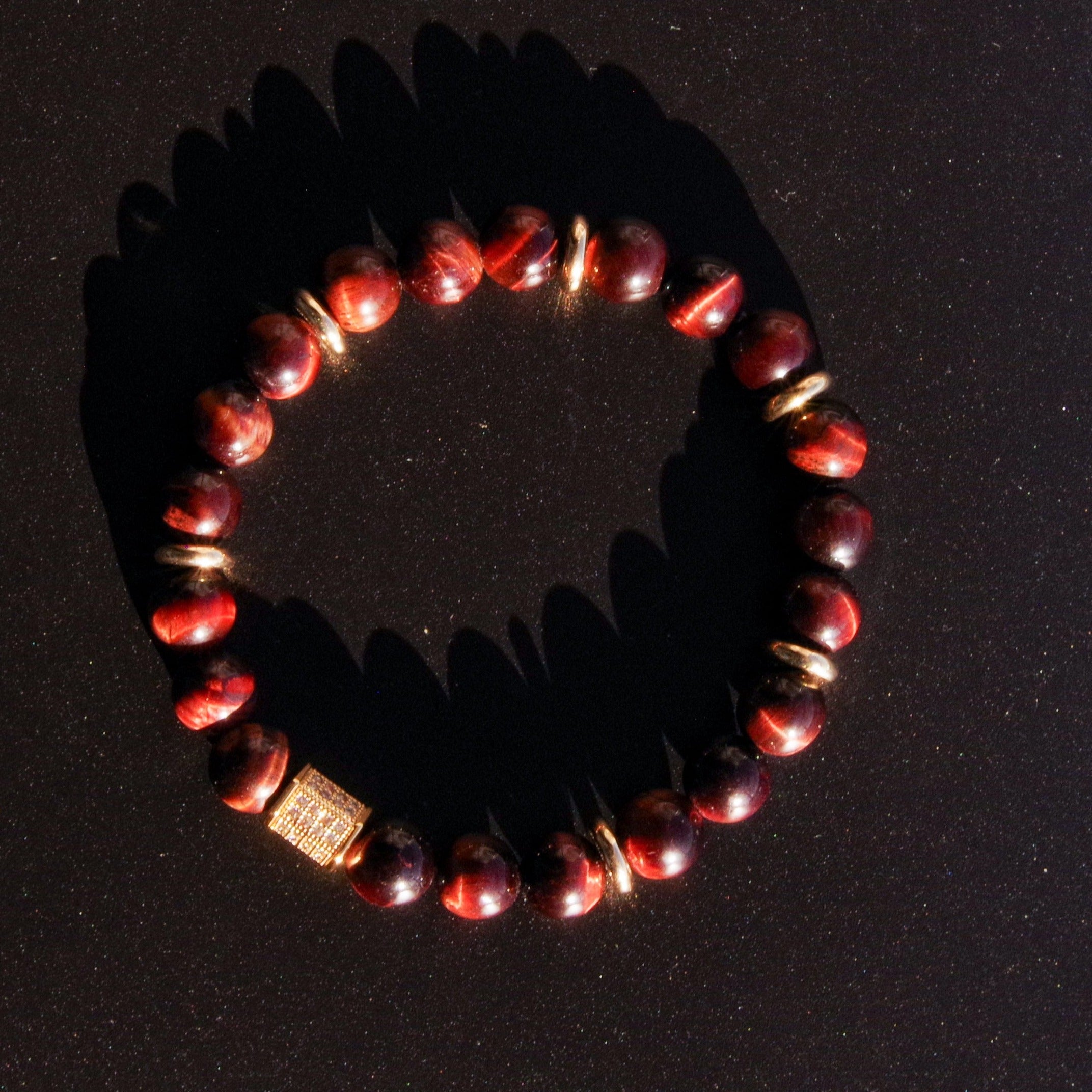 MAHOGANY TIGER'S EYE BRACELET