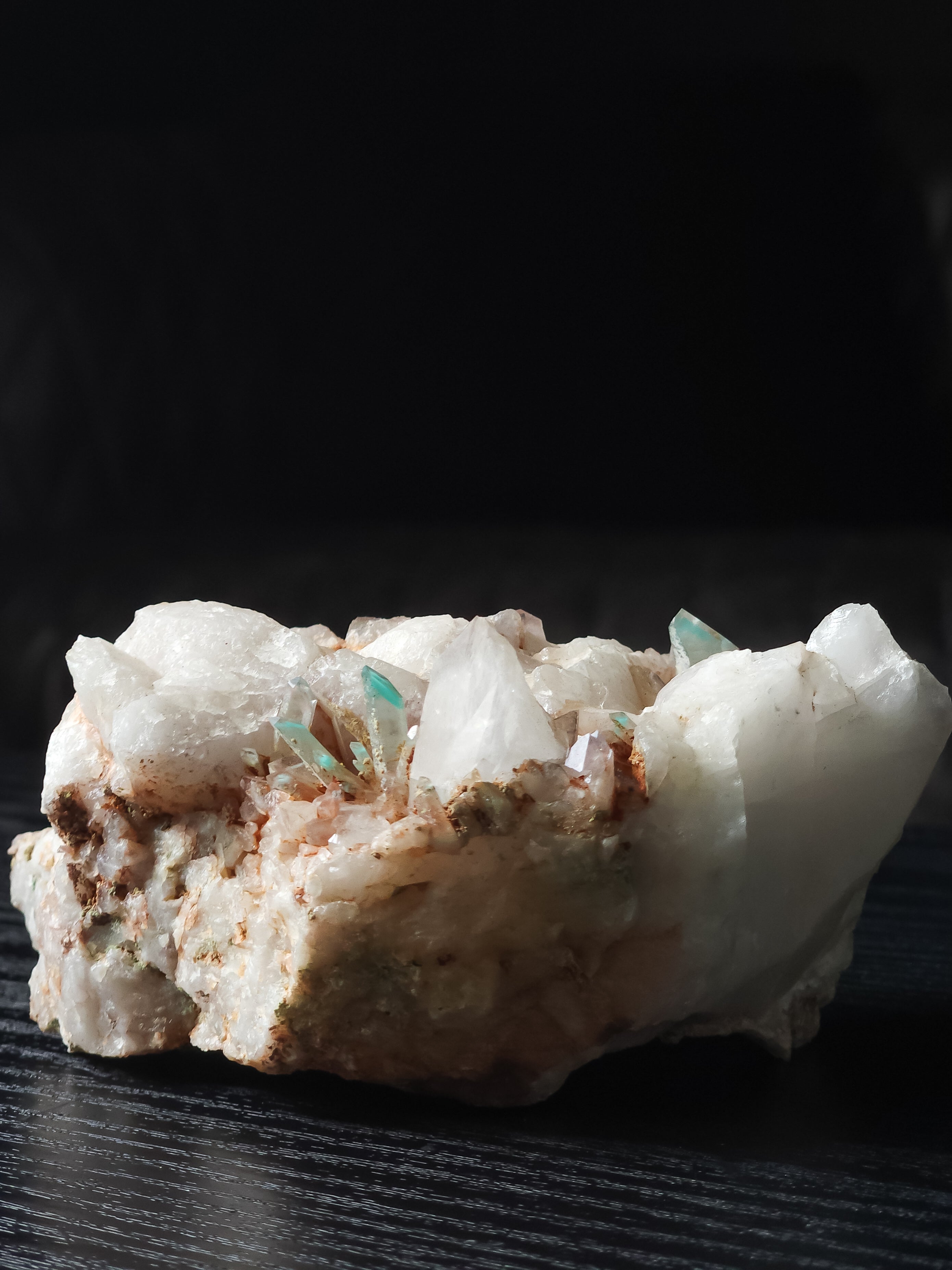 Ajoite In Quartz imported from South Africa