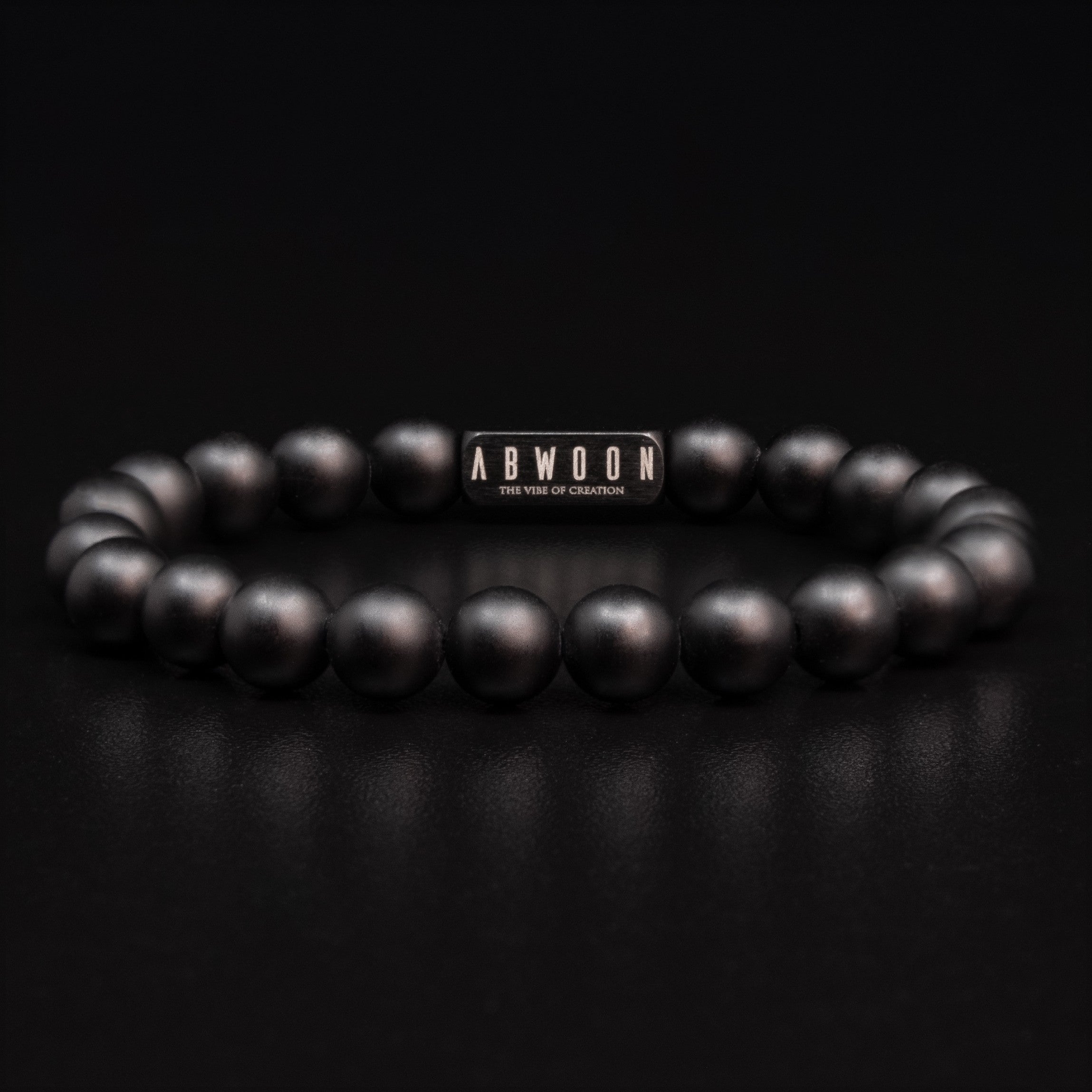 MATTE BLACK ONYX BRACELET