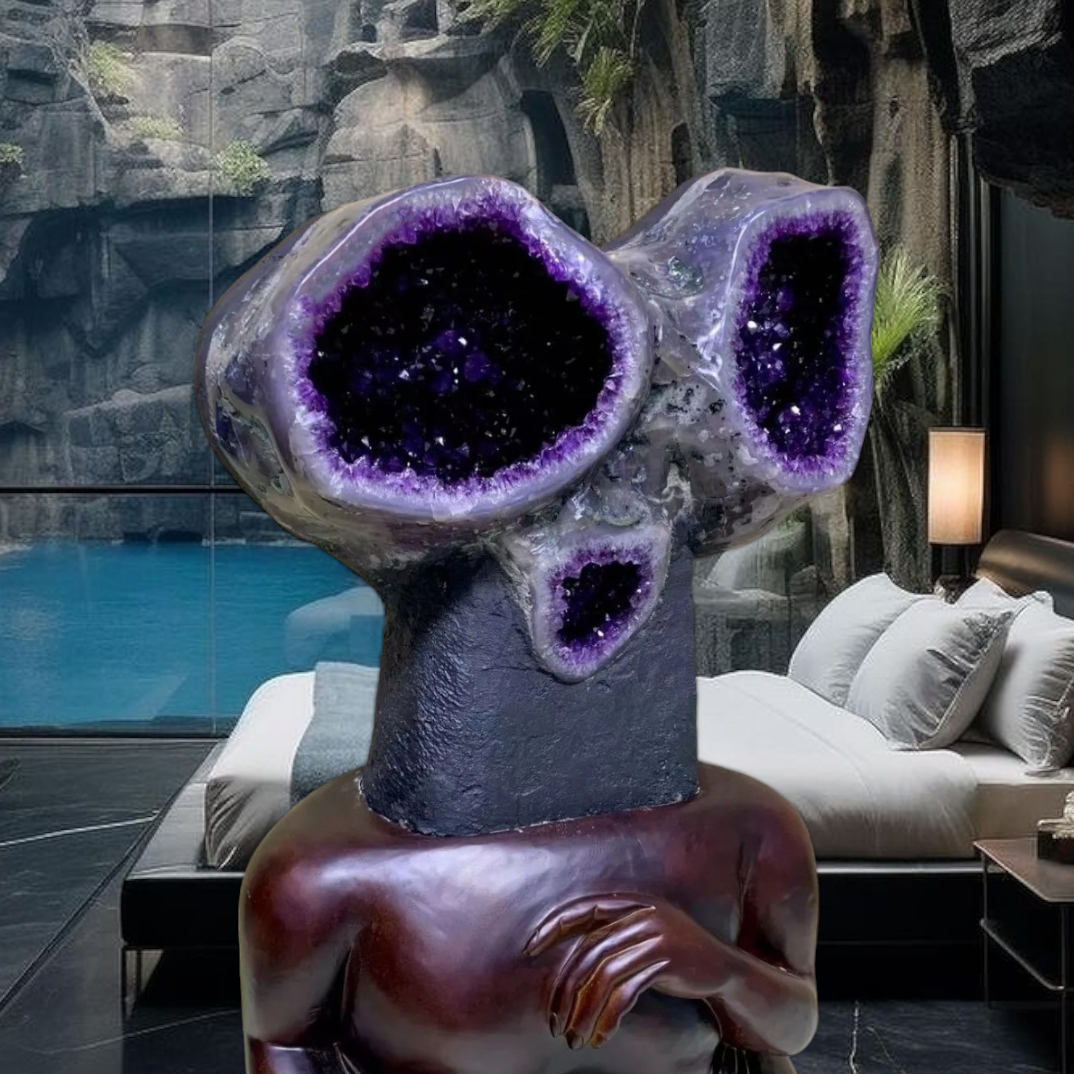 Extraterrestrial Amethyst Cathedral from Uruguay - 180 Kgs