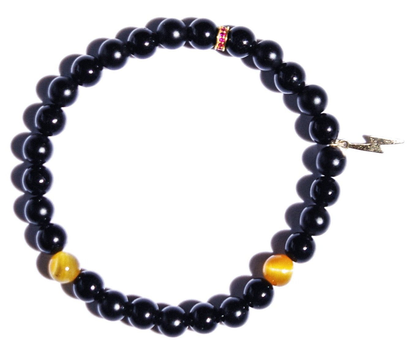 Onyx and Tiger's Eye bracelet