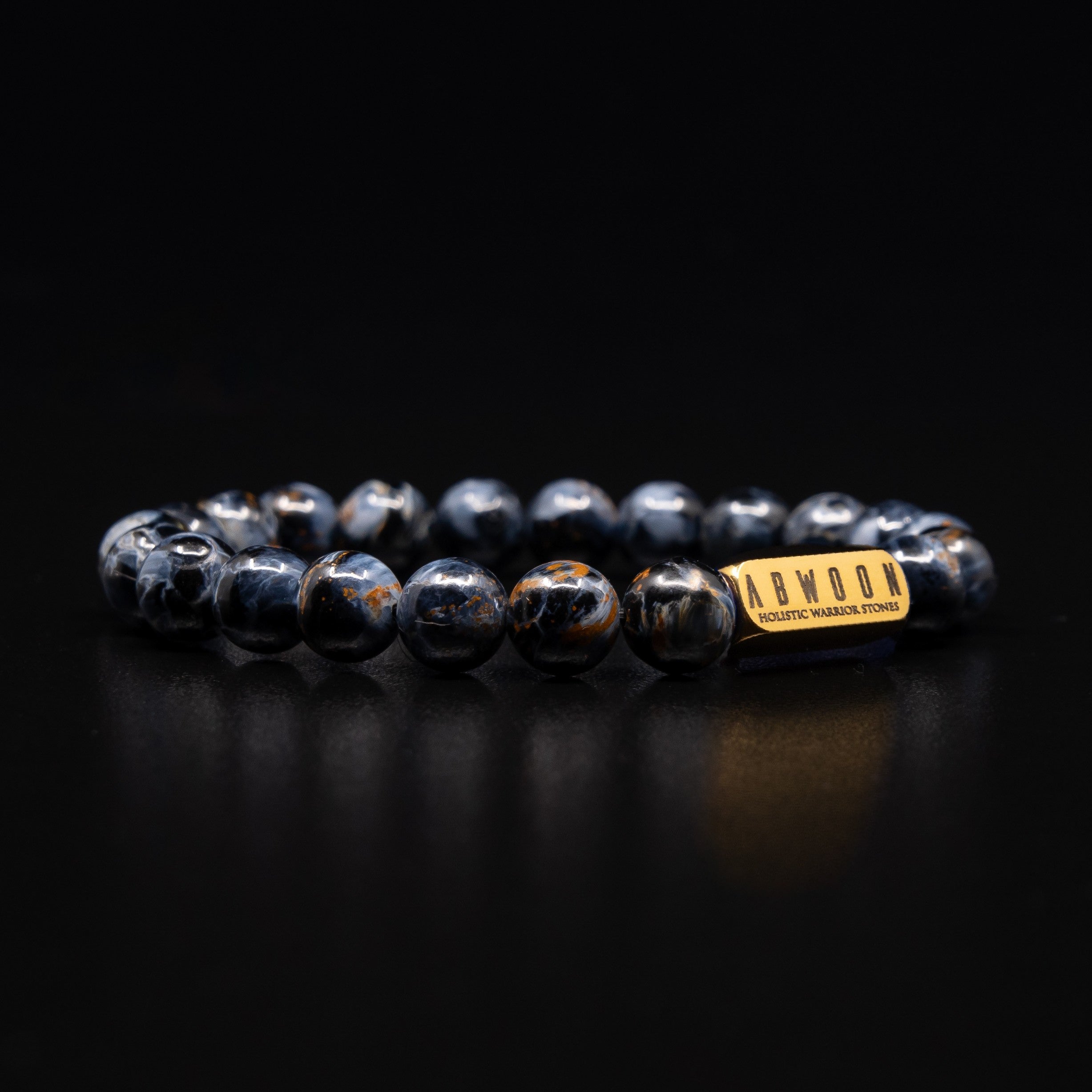 PIETERSITE BRACELET WITH GOLD ACCENT