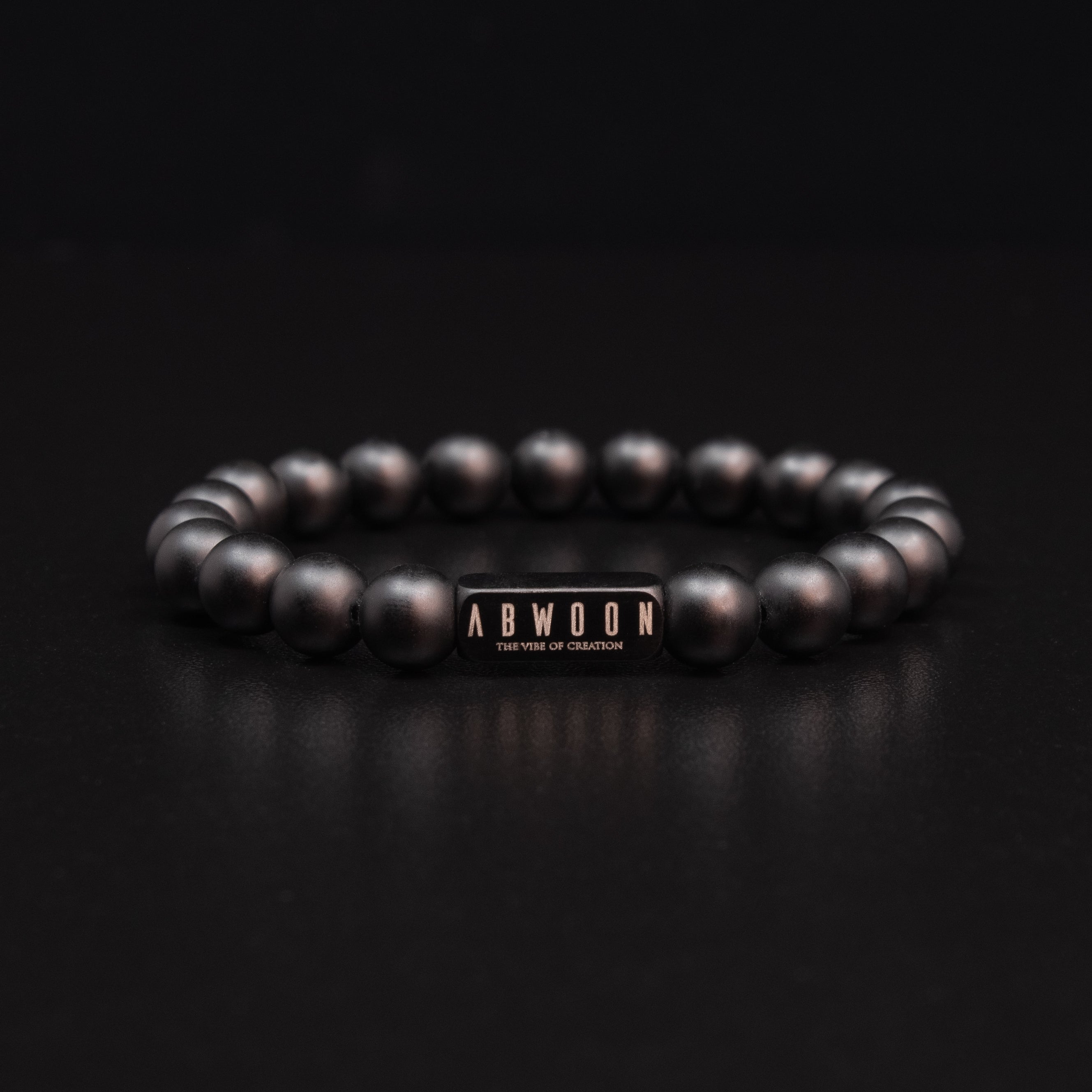 MATTE BLACK ONYX BRACELET