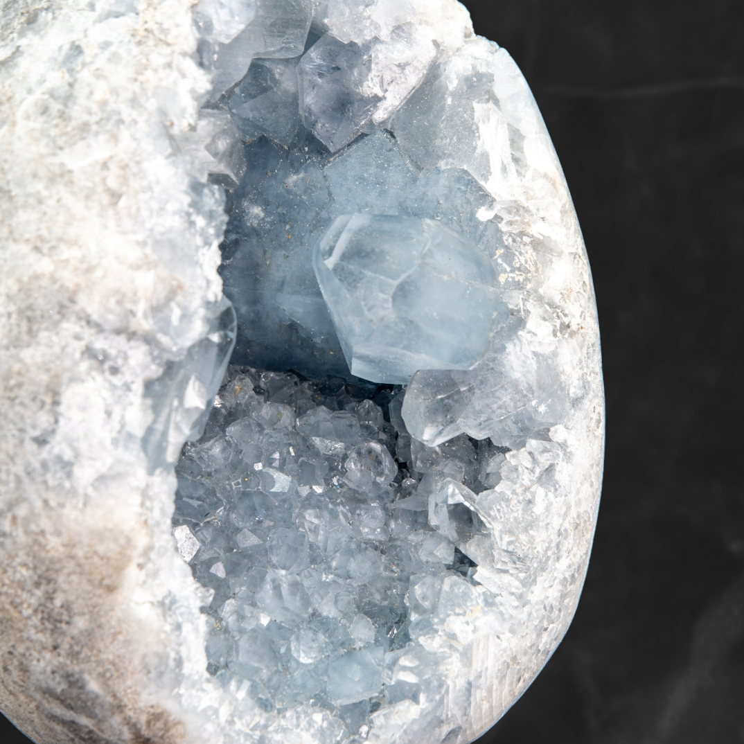 Large Celestite Egg