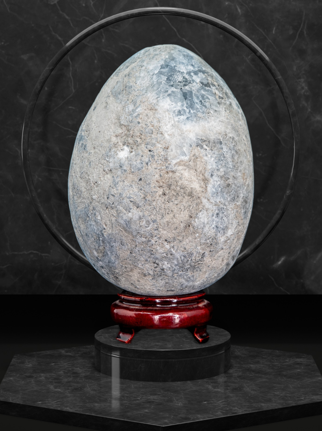 Large Celestite Egg