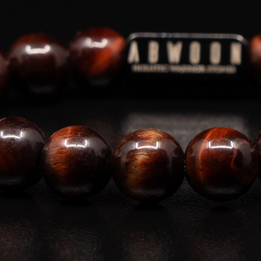 RED TIGER'S EYE BRACELET