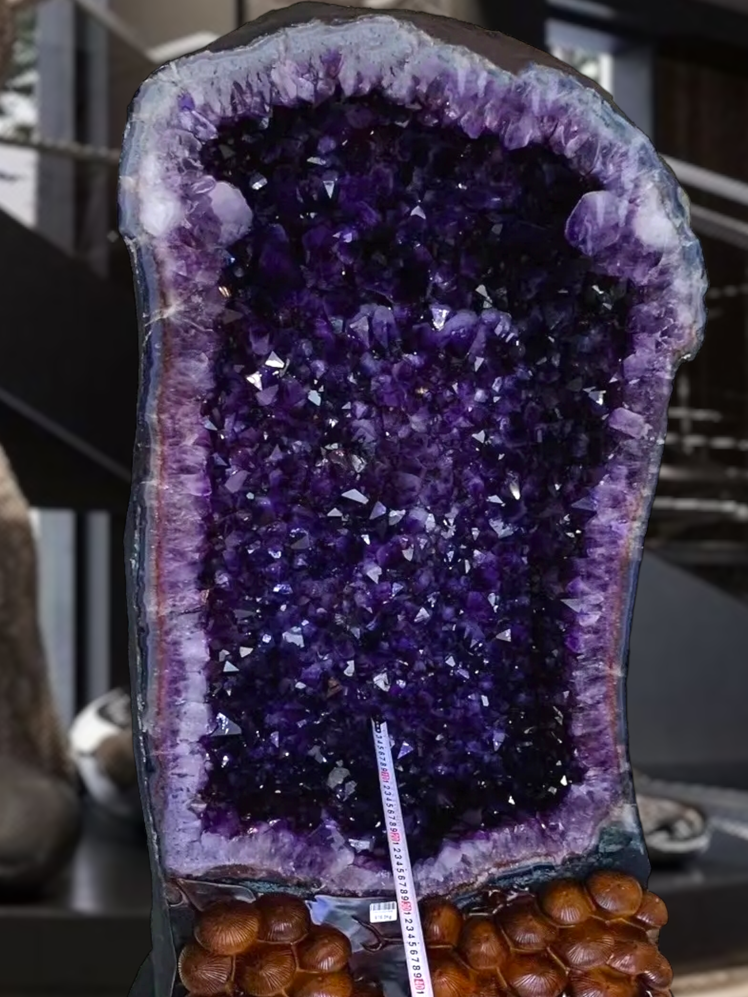 6 ft. Amethyst Cathedral from Uruguay - 1,500 lbs.