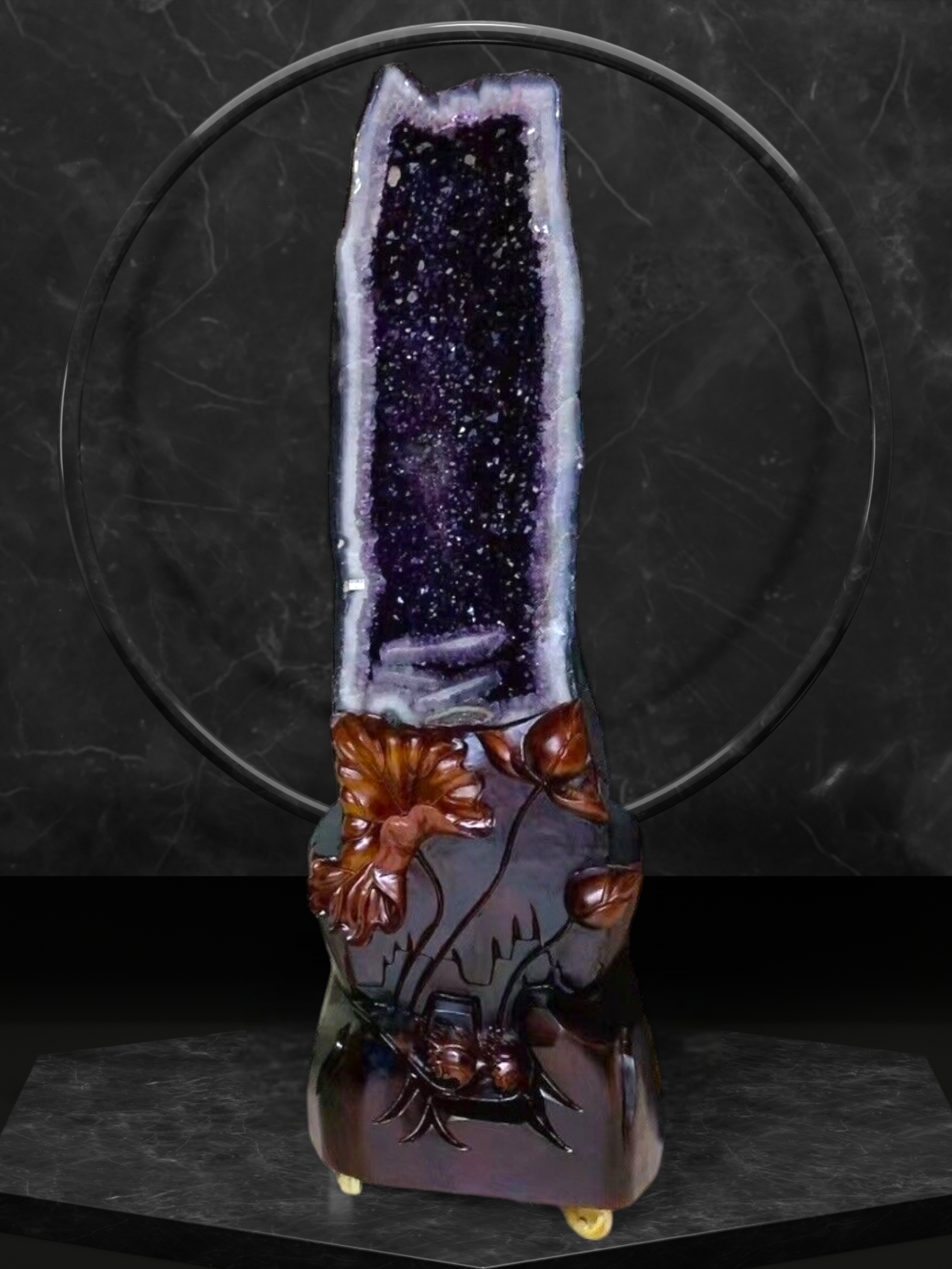 7.2 ft. Amethyst Cathedral from Uruguay - 800 Kgs