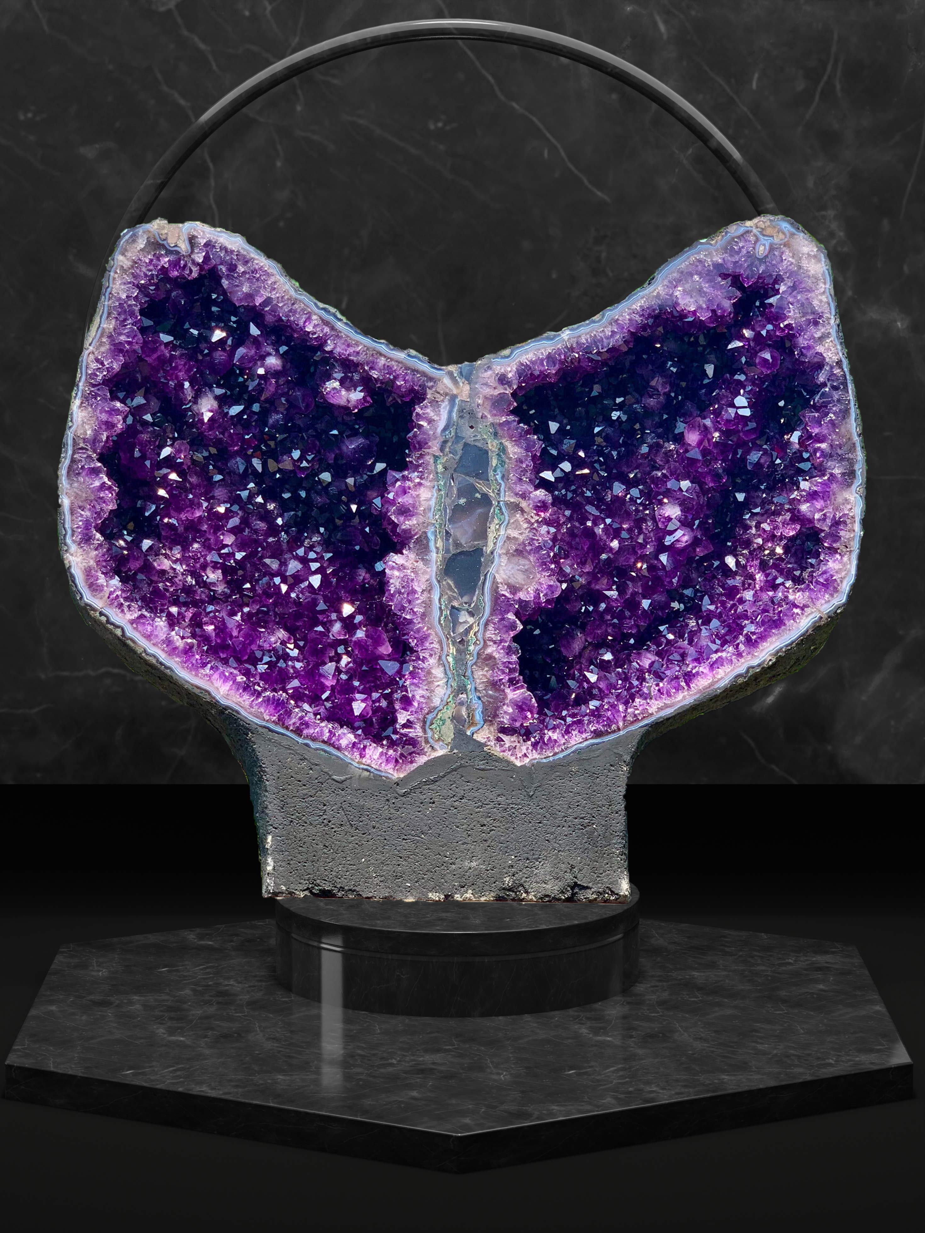 Amethyst Wings from Brazil - 103 lbs.