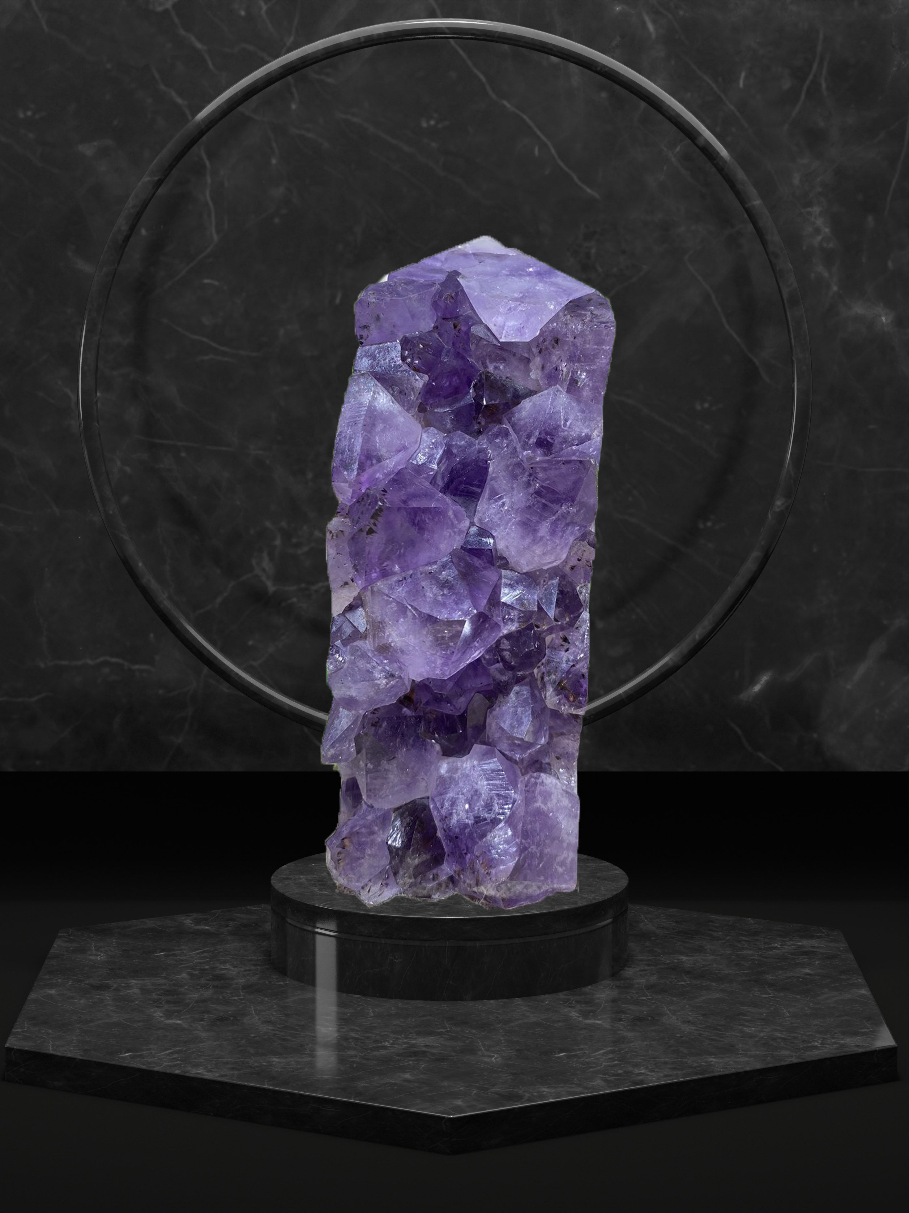 Luxury Amethyst Geode Tower