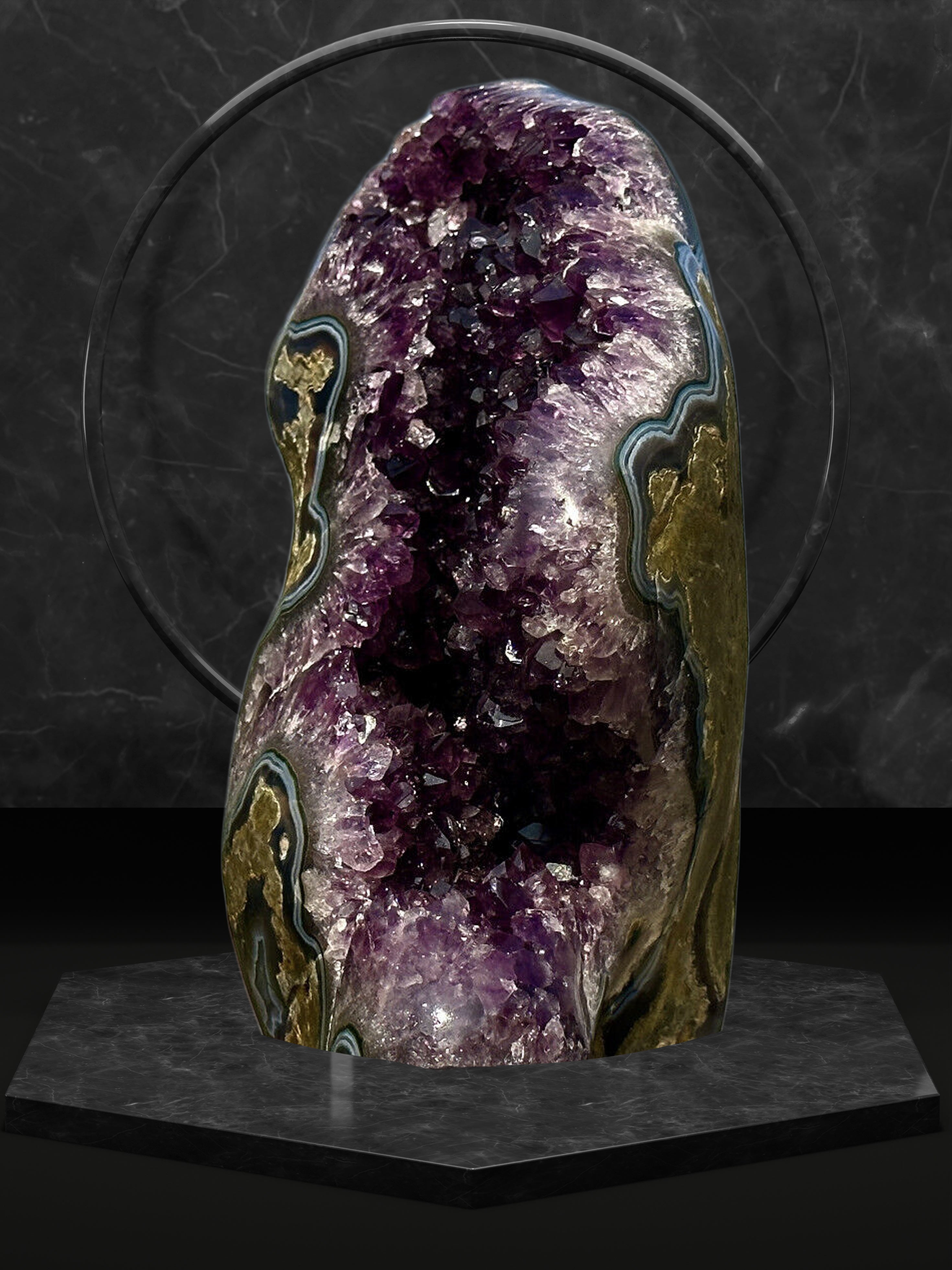 Atlantean Amethyst Geode - 24.31 lbs. Uruguay