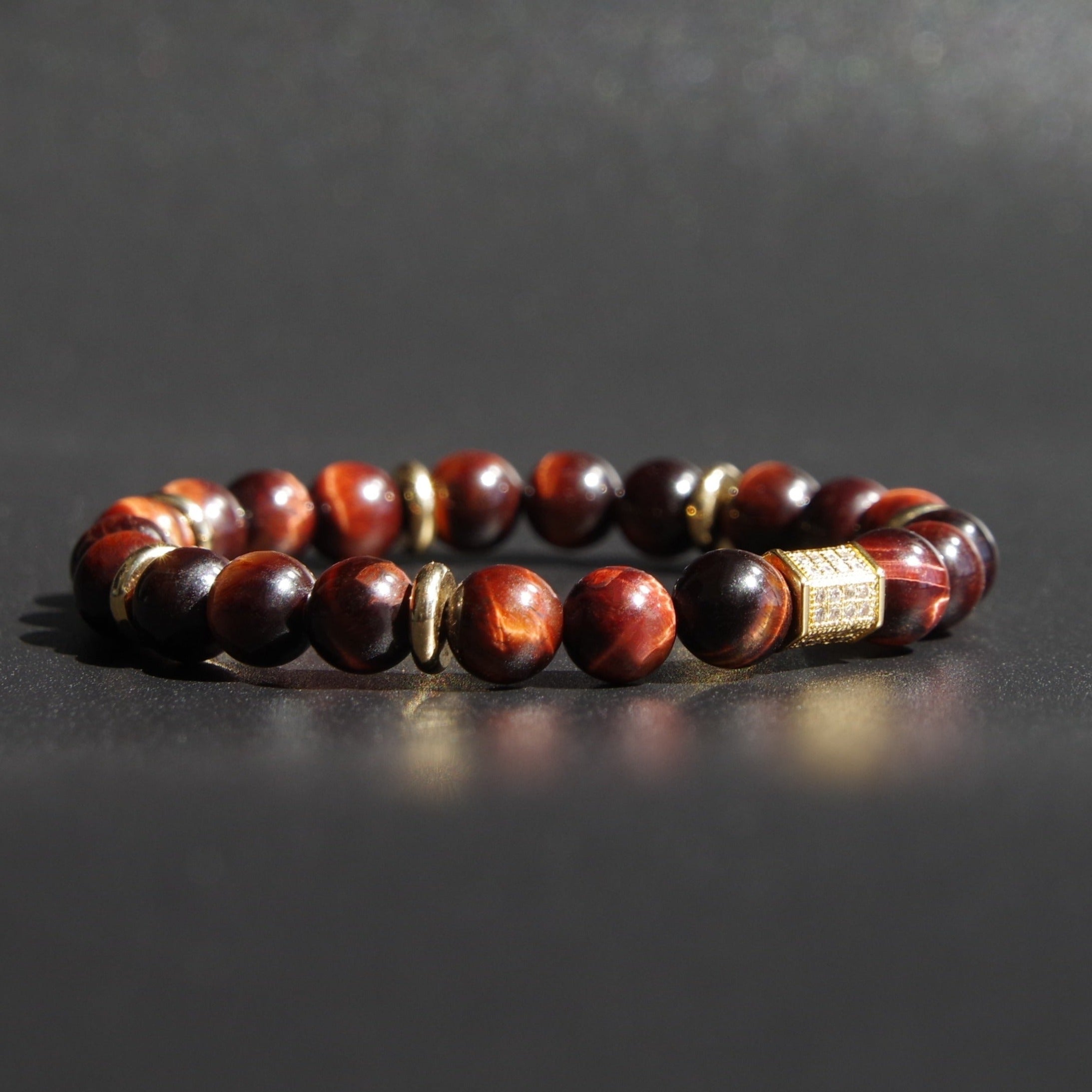 MAHOGANY TIGER'S EYE BRACELET