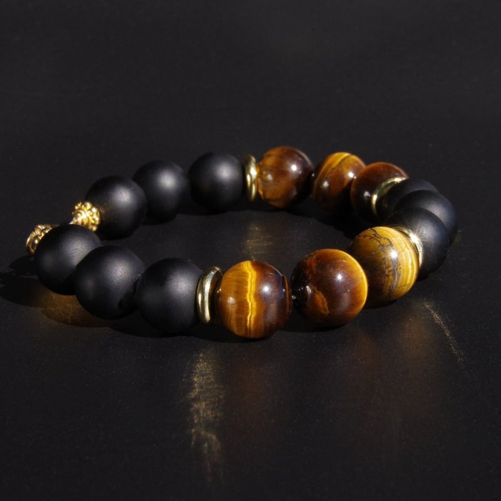 Thick Matte Onyx & Tiger's Eye