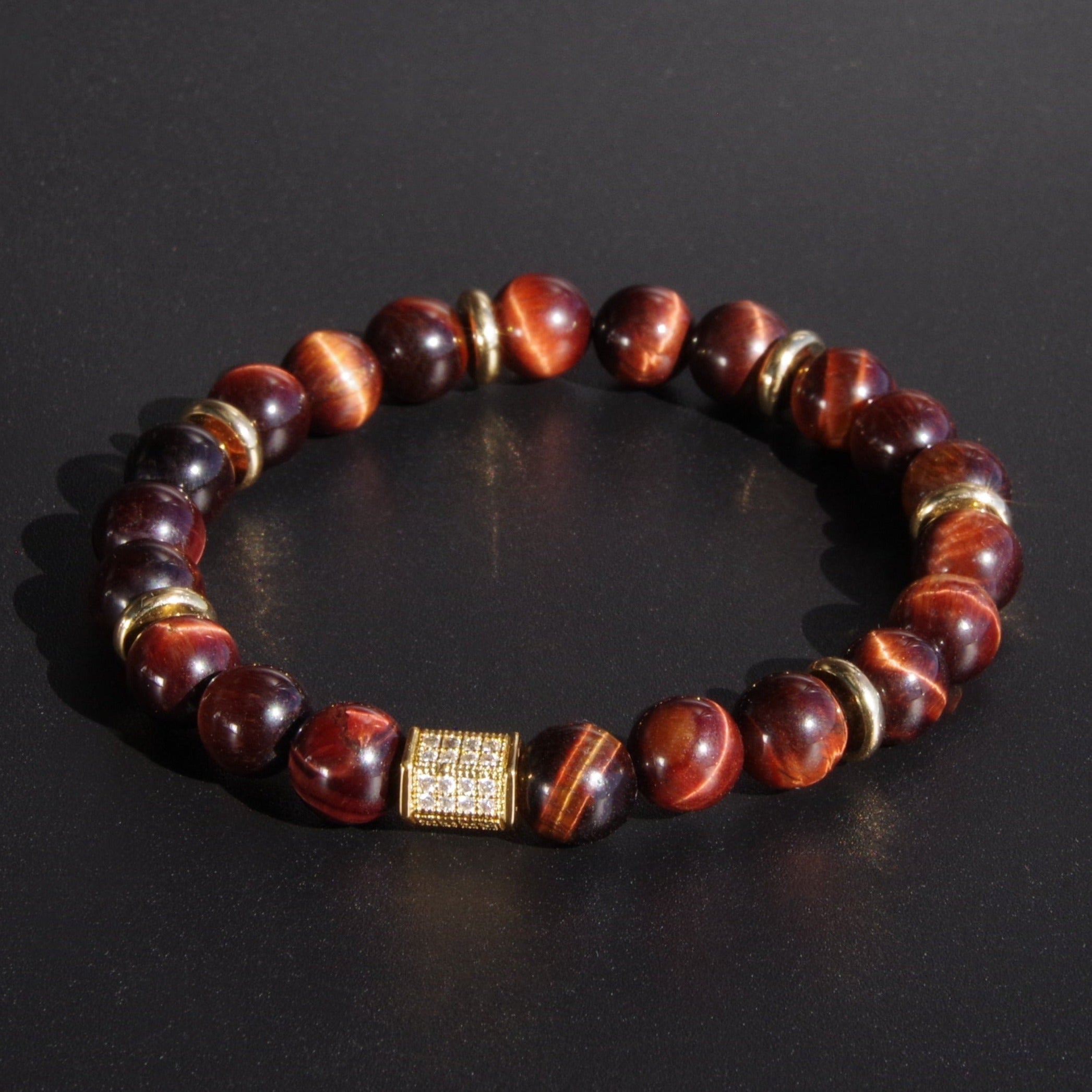 MAHOGANY TIGER'S EYE BRACELET