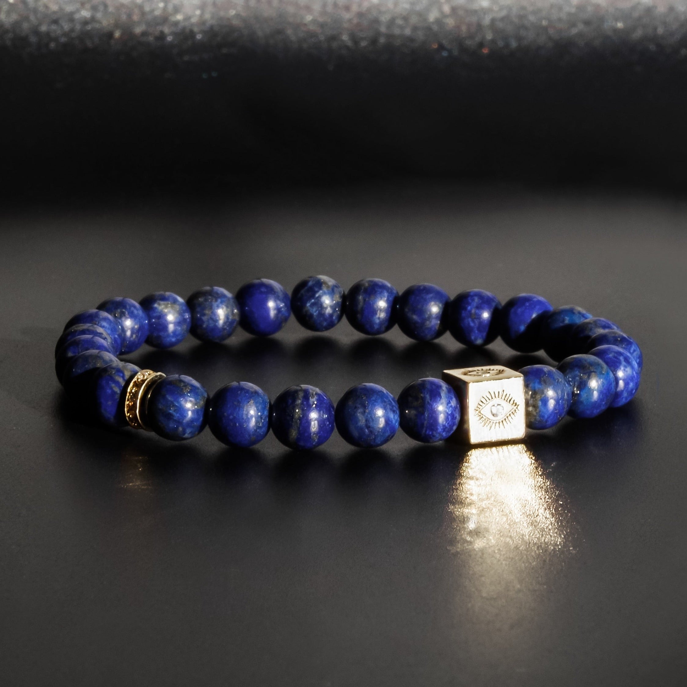 Lapis Lazuli Evil Eye Bracelet